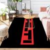 1Pc Bold Design Rug, Office Carpet Indoor Outdoor Doormat, Non-Slip Soft, Living Room, Christmas Halloween Gift. M928164
