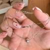 Классическое Глянцевое Круглое Бусина инкрустация Алмазная Звезда Ожерелье серебро Вдохновленный Сверкающий Подвеска Ключица Цепь Свадьба Подарок