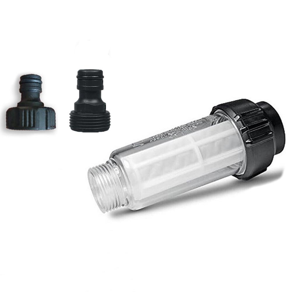 Фильтр для воды для мойки высокого давления G 3/4'' Фильтры для воды с 2 фильтрующими сердечниками для Lavor для Nilfisk Karcher K2 K3 K4 K5 K6 K7