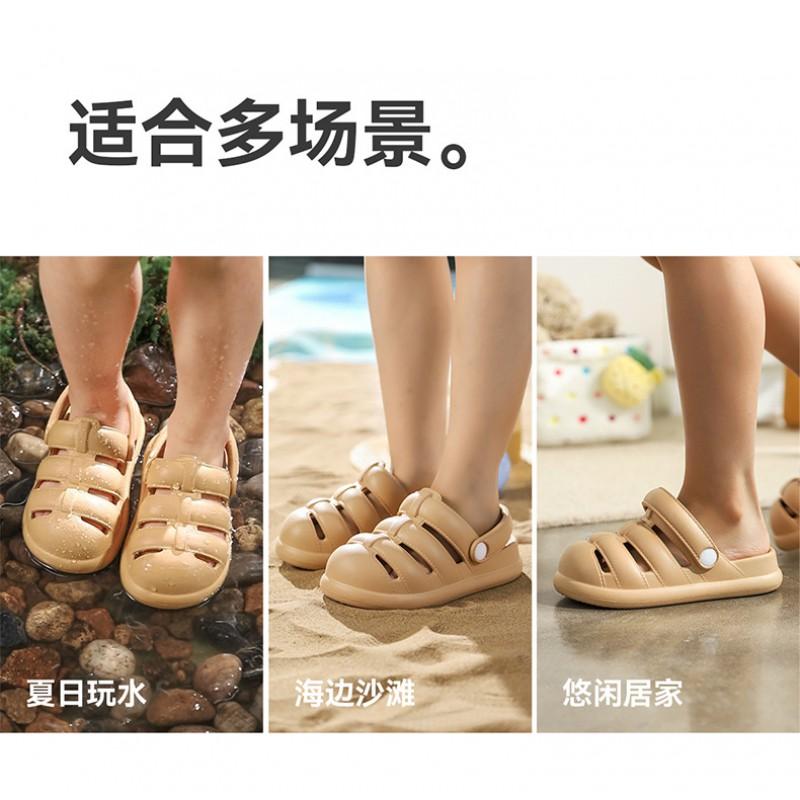 Kids Open-Toe Shower Slippers Boys Girls - Non-Slip Bath Sandals With Drainage Holes Lightweight Indoor Outdoor Footwear