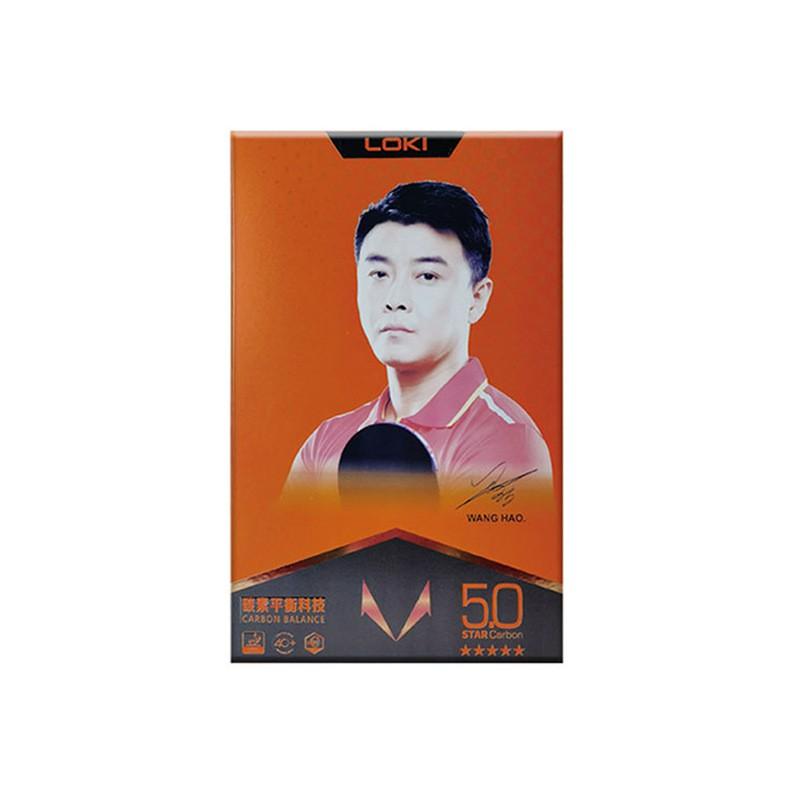LOKI Carbon Table Tennis Racket Beginners Adults Unisex Training Competition Use Single Paddle