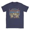 The Mother Ship Led Zeppelin T-Shirt Man  Vintage T Shirts Summer Comfortable Leisure Tees Pattern Big Size Clothes