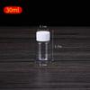 5-30pcs Refillable Bottles 15ml 20ml 30ml 50ml 60ml 80ml 100ml Plastic PET Clear Empty Seal Bottles Container with screw cap