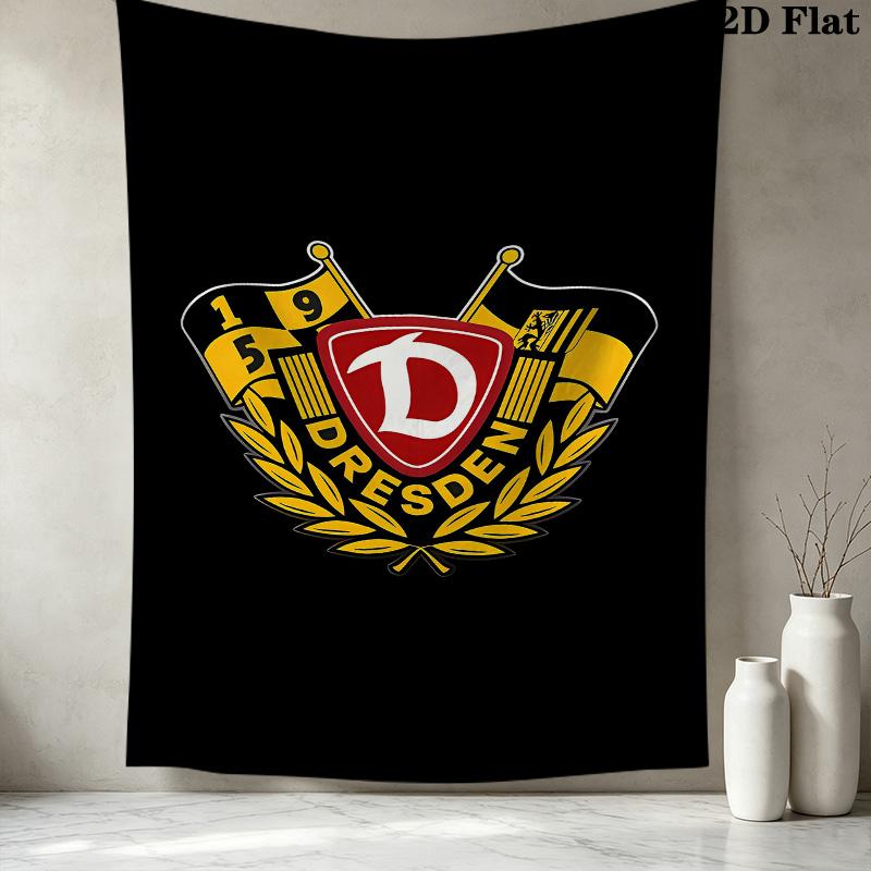 Sg Dynamo Dresden Wall Tapestry Aesthetic Wall Hanging Printed Fabric Blanket Decorative Tapestries For Bedroom Living Room Home Decor