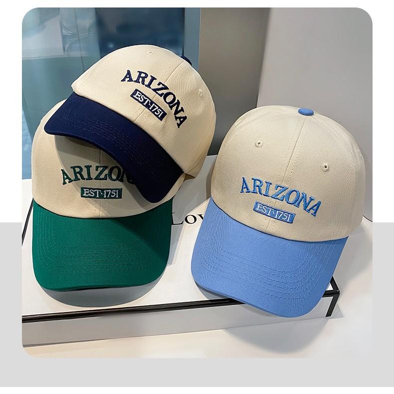 South Korea's new ins color matching baseball cap children's summer versatile street students casual letter cap trendy man