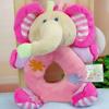 Soft Pink Elephant Plush Educational Toys for Infant Gift