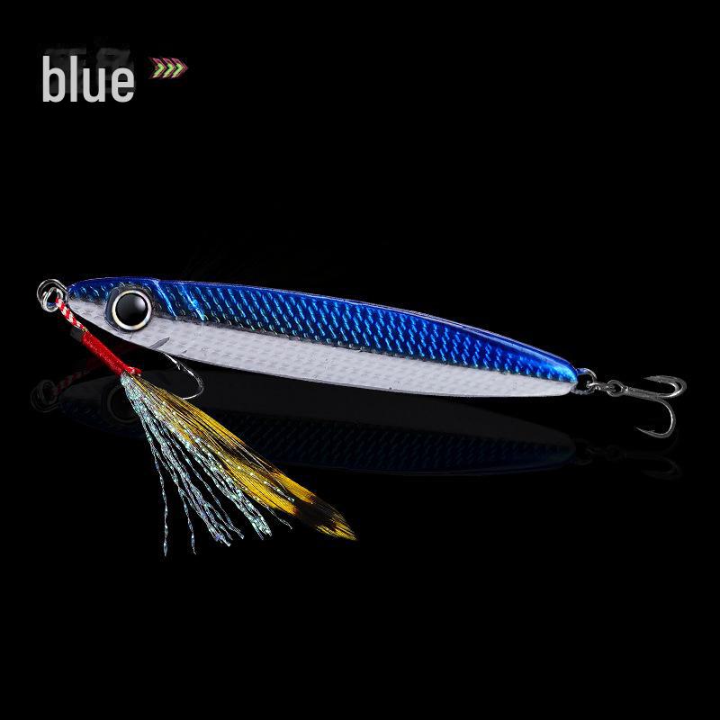 Upturned Mouth Nemesis Fishing Lure: Iron Plate Fish Scale Design for Full Water Layer