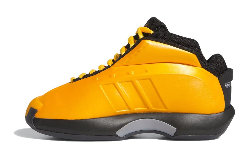 adidas Оригинальные Crazy BYW 1.0 Синтетическая кожа Амортизация, Износостойкие Средняя высота Детские Баскетбольные кроссовки Оранжевый ID6198