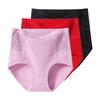 3pcs Plus Size Underwear Women's Panties High Waist Soft Breathable Lady Underpants Briefs XL XXL 3XL 4XL 5XL 6XL