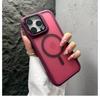 Модный чехол-подставка с магнитным креплением для iPhone 16 15 14 Plus 13 12 16 Pro Max с защитной крышкой для объектива для чехла MagSafe