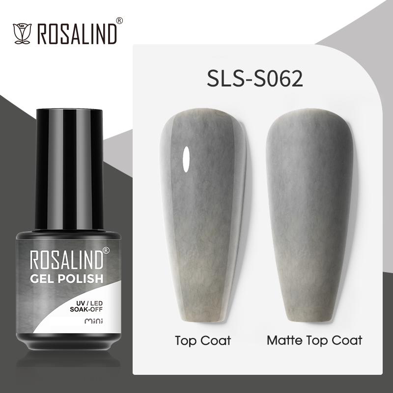 ROSALIND Гель-лак с блестками, полуперманентный гель-лак «кошачий глаз» для ногтей, замачиваемый УФ-гель-лак, гель-лак для дизайна ногтей