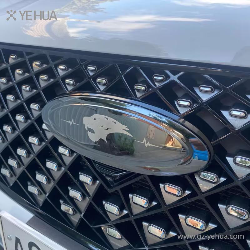Для Chery Tiggo 7 Pro Tiggo 8 Pro 2023 Черный Значок Логотип Эмблема Наклейка Решетка Радиатора Капота Стайлинг Декорация