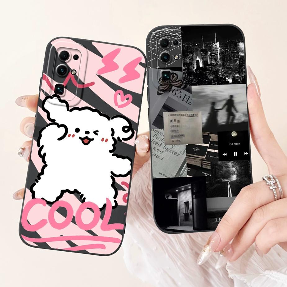 For Huawei Honor 30 Pro Case Honor30 Lite Lovely Cartoon Cover Shockproof Phone Case For Honor 30S Honor30 Pro Plus Fundas Coque