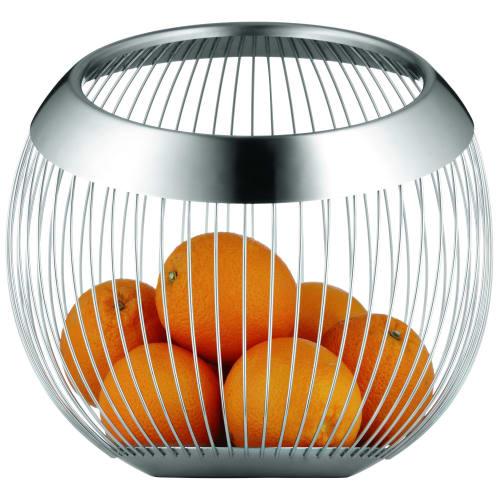 WMF Living Lounge Basket, 19cm, Stainless Steel, for Vegetables and Fruits, W0665086030
