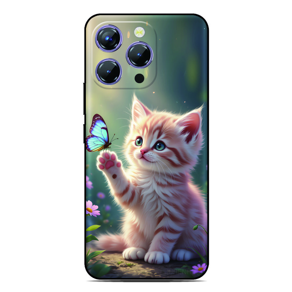 Picture Kitten Phone Case For Oukitel C69 C3 C2 C68 C62 C61 C57s C57 C58 P1 C1 Pro C59 C53 C51 C50 C38 C36 C35 C21 WP50 Cover