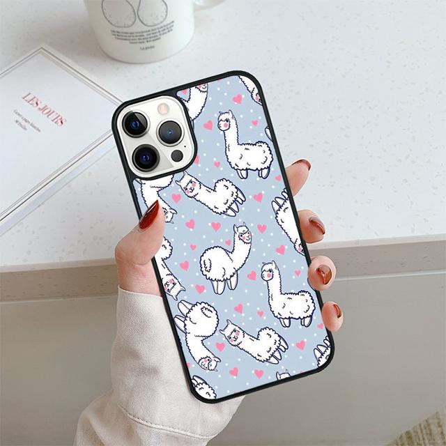 No Drama Prob Llama Phone Case For iPhone 17 Air 13 12 14 15 16 Cover For Apple 14 15 16 Pro Max Plus Coque