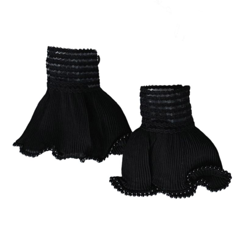 Фея наручные манжеты для рубашек Свитер Кружева с накладными рукавами Орнамент Расклешенные оборками Расклешенные рукава Накладные манжеты на запястьях
