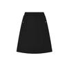 New Casual Long Skirt Women's Jet Black F11W538304F-BK
