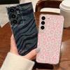 Прозрачный чехол для телефона с полосатым узором для Samsung Galaxy S26 S25 S24 S23 Ultra S26 S22 Plus S24 S21 FE S25 Edge Силиконовый мягкий чехол