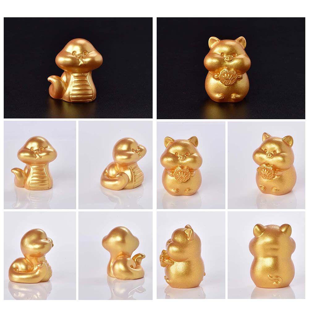 DIY Home Decoration Fairy Garden Cow Figurines Micro Landscape Miniature Taurus Animal Model