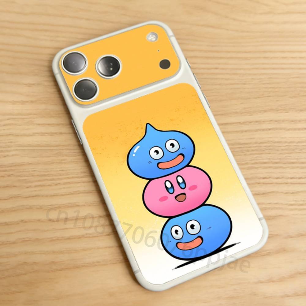 D-Dragon Quest-e S-Slime Для iPhone 17 pro Max/ pro Полное Покрытие Наклейка Пленка-Обертка Цветная Задняя Защитная Наклейка