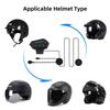 Motorcycle Helmet Headset Waterproof Long Standby Wireless Bluetooth 4.2 Handsfree Headphone for Motorbike Ride