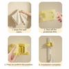 No Drill Puzzle Splicing Mop Broom Holder Wall Mounted Broom Storage Clip  for Bathroom