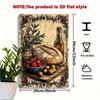 Винтажный металлический плакат Виниловая пластинка Декор для кухни Кафе Ресторана