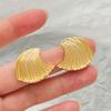 Корейские серьги-гвоздики Минималистичные Личностные Украшения для пирсинга ушей Винтажные серьги-волны Женские Девушки
