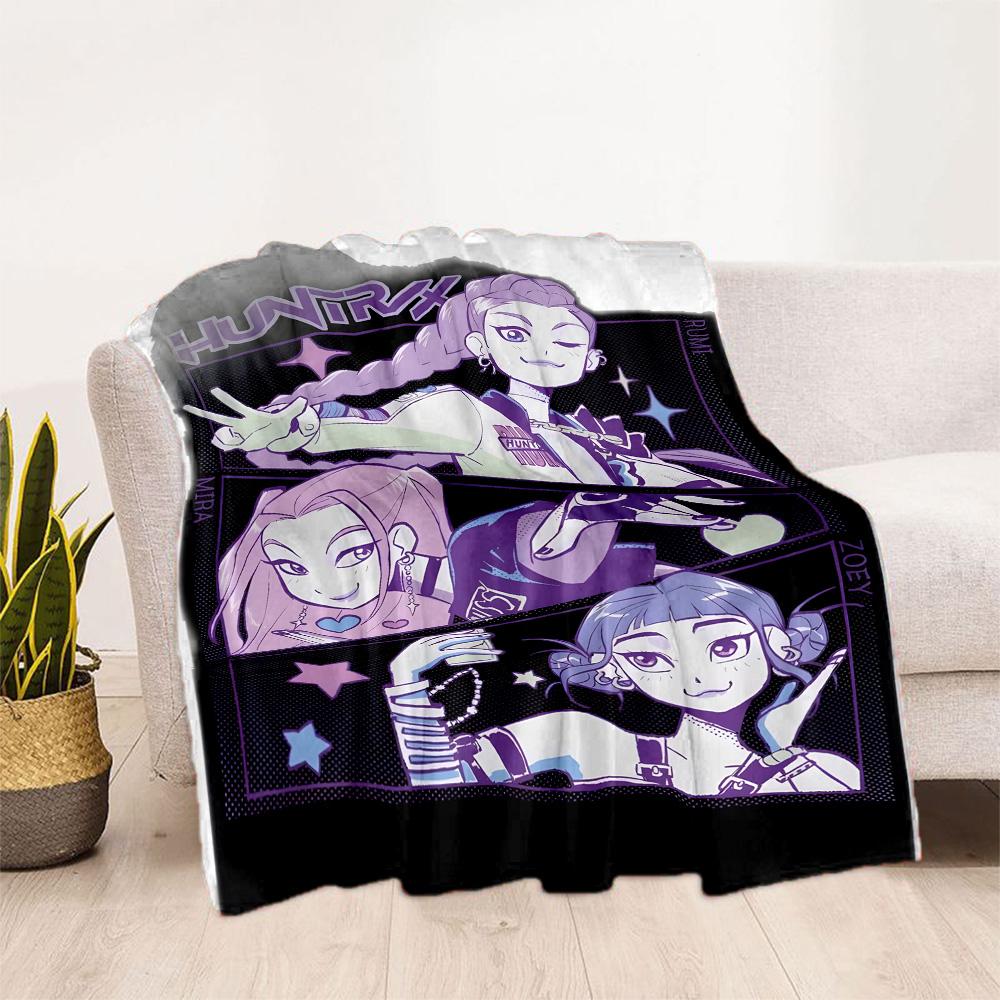 Huntrx Blanket Soft Sofa Couch Office Bed Picnics All-Season Use Versatile Accessory Birthday Christmas Gift Blanket Y25