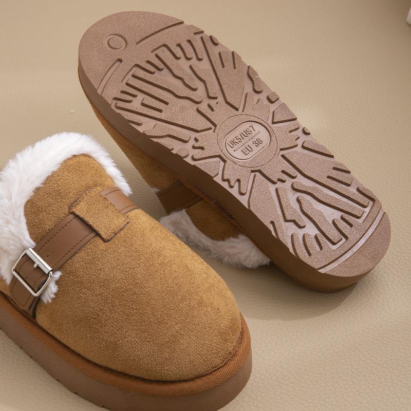 Новые хлопковые тапочки, Теплая обувь, Плюшевая обувь, Нескользящие для дома, и Плюшевая обувь для улицы