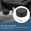 Solar Air Purifier Car Deodorizer Odor Eliminator Pads Smart USB Auto Air Freshener Silent Purification Remove PM2.5/TVOC