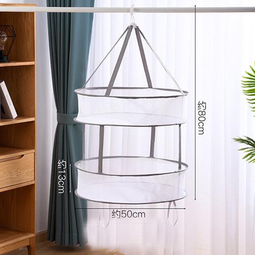 Сетчатая сушилка, подвесная сушилка, складная сушилка для носков, двухъярусная сетевая корзина, стойки для свитеров, игрушек, носков, трав, для улицы, дома