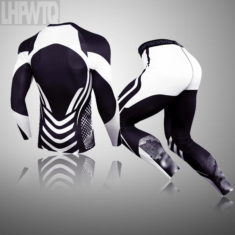 CANGHPGIN Мужская спортивная одежда Колготки для занятий спортом на открытом воздухе Дышащие тренировочные велосипедные лонг-джоны