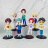 Kawaii Bangtan Boys ПВХ фигурки игрушки группы армейские куклы подарок для фанатов девочек