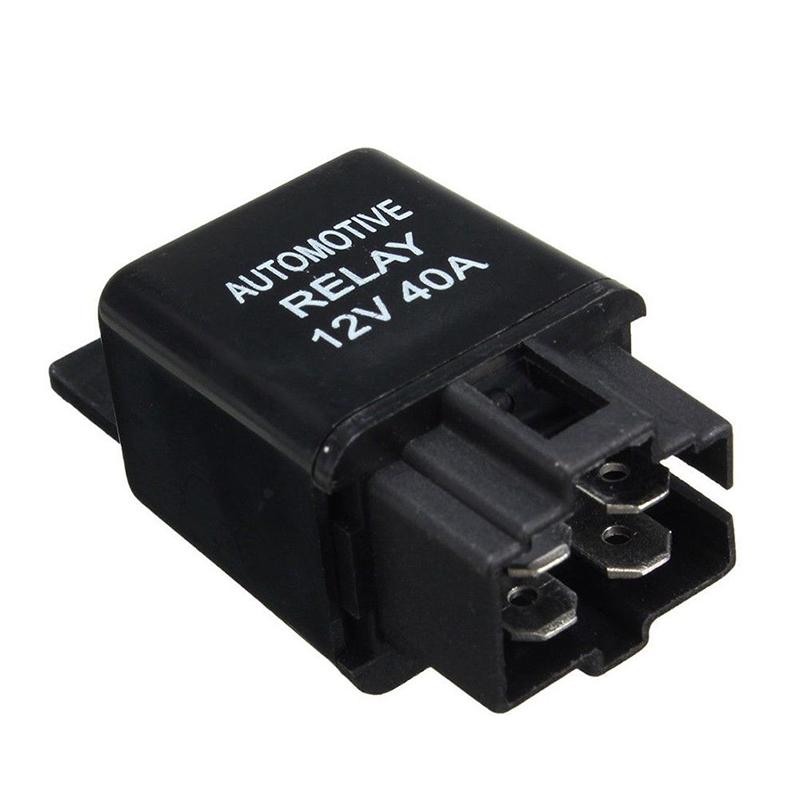 12V 40A Автомобильный Ван Лодка Велосипед 4-контактное реле сигнализации SPST