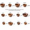 Handmade Crafts Food Containers Japanese Style Wooden Utensils New Wooden Bowls  Kitchen Supplies