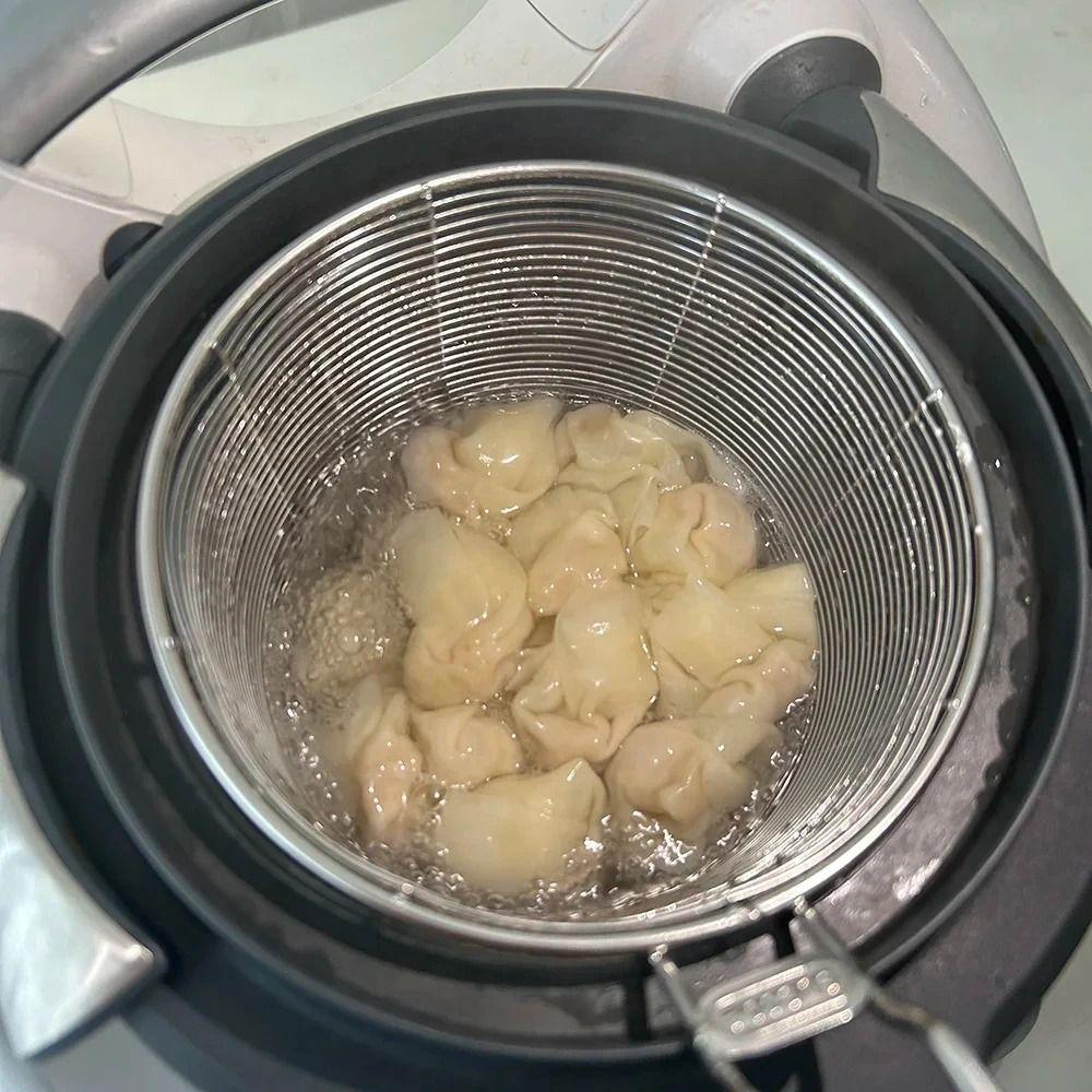 1 шт., сито из нержавеющей стали 304 с ручкой, фильтр для стружки, новая корзина для жарки во фритюре