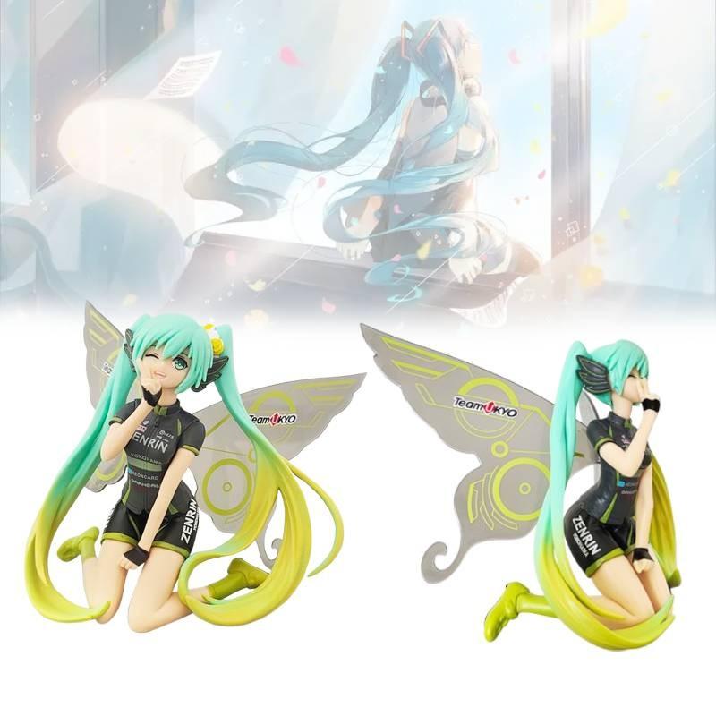 Hatsune Figure Miku Model Toy Cute Butterfly Tabletop Ornament Doll Figurine