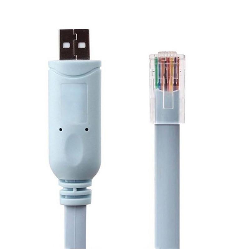 USB-кабель-адаптер RJ45 USB-RS232 последовательный порт RJ45 CAT5 консольный адаптерный кабель шнур для Cisco H3C Huawei RoutersAA
