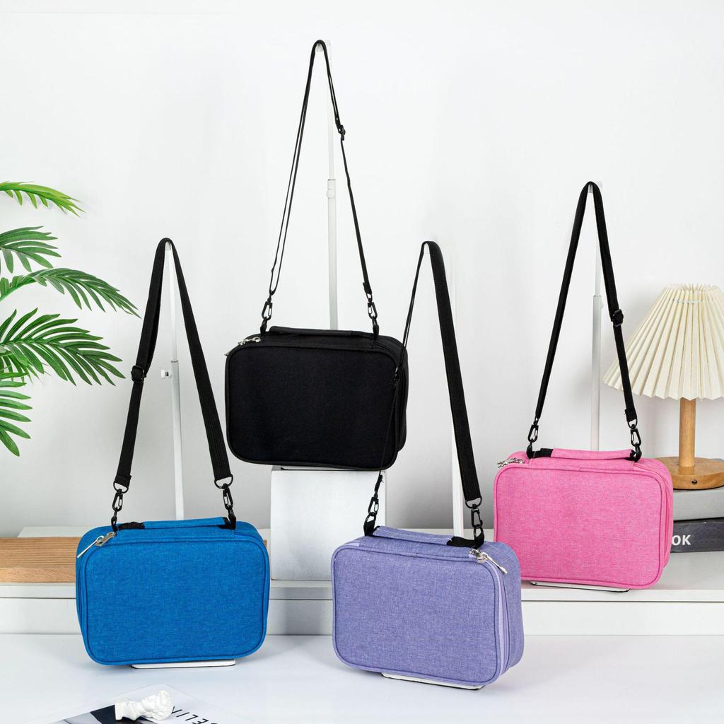 Водонепроницаемый пенал для карандашей 72 цветов - 120 отверстий, большая вместимость, со съемными секциями для рисования и канцелярских принадлежностей