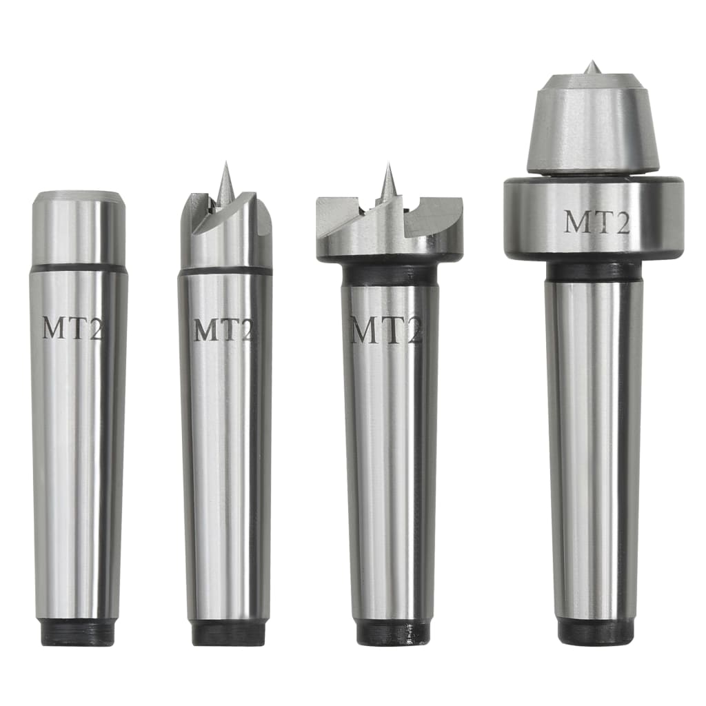 4 Piece Lathe Accessories Set MT2 Steel