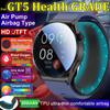2025 NEW GT5 Smart Watch Air Pump Sphygmomanometer Heart Rate Thermometer Airbag Wristband Call Reminder Health Watch