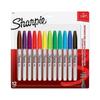 Sharpie 30072 Набор из 12 штук, ассорти, маркеры на масляной основе, тонкий наконечник,