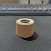 Цилиндрическая стеклянная бутылочка-диффузор для ароматерапии с крышкой и ротанговыми палочками