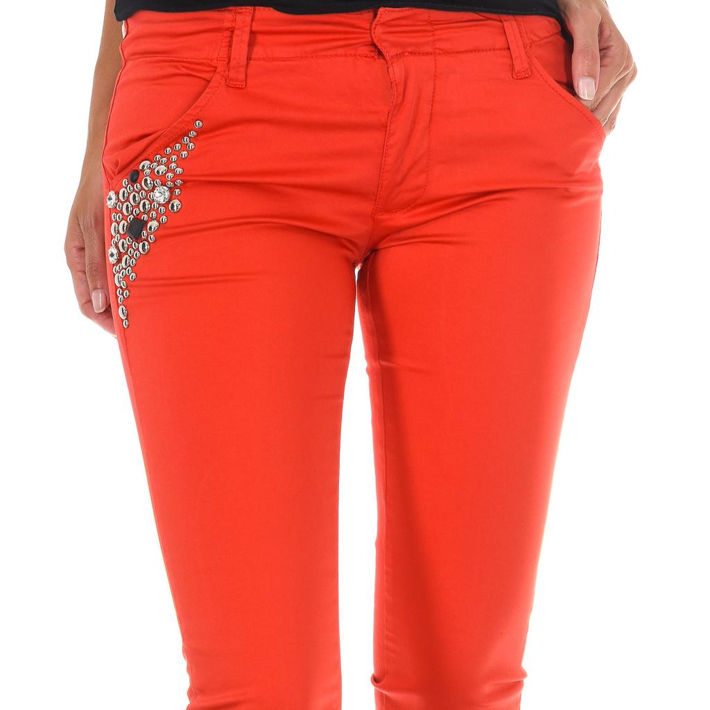 Длинные брюки с узким низом 70DBF0716-R295 для женщин