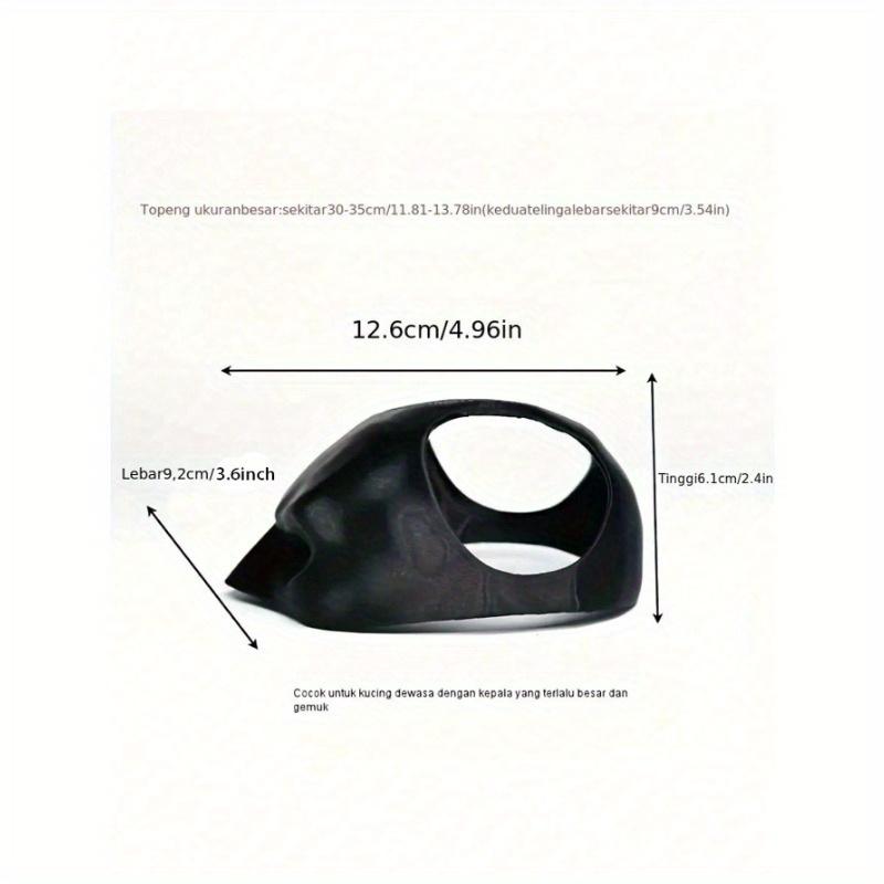 Очаровательная кошачья маска на Хэллоуин, Рождество, Пасху - Пластиковый маскарадный костюмный аксессуар на тему животных, плюшевый, маска для лица