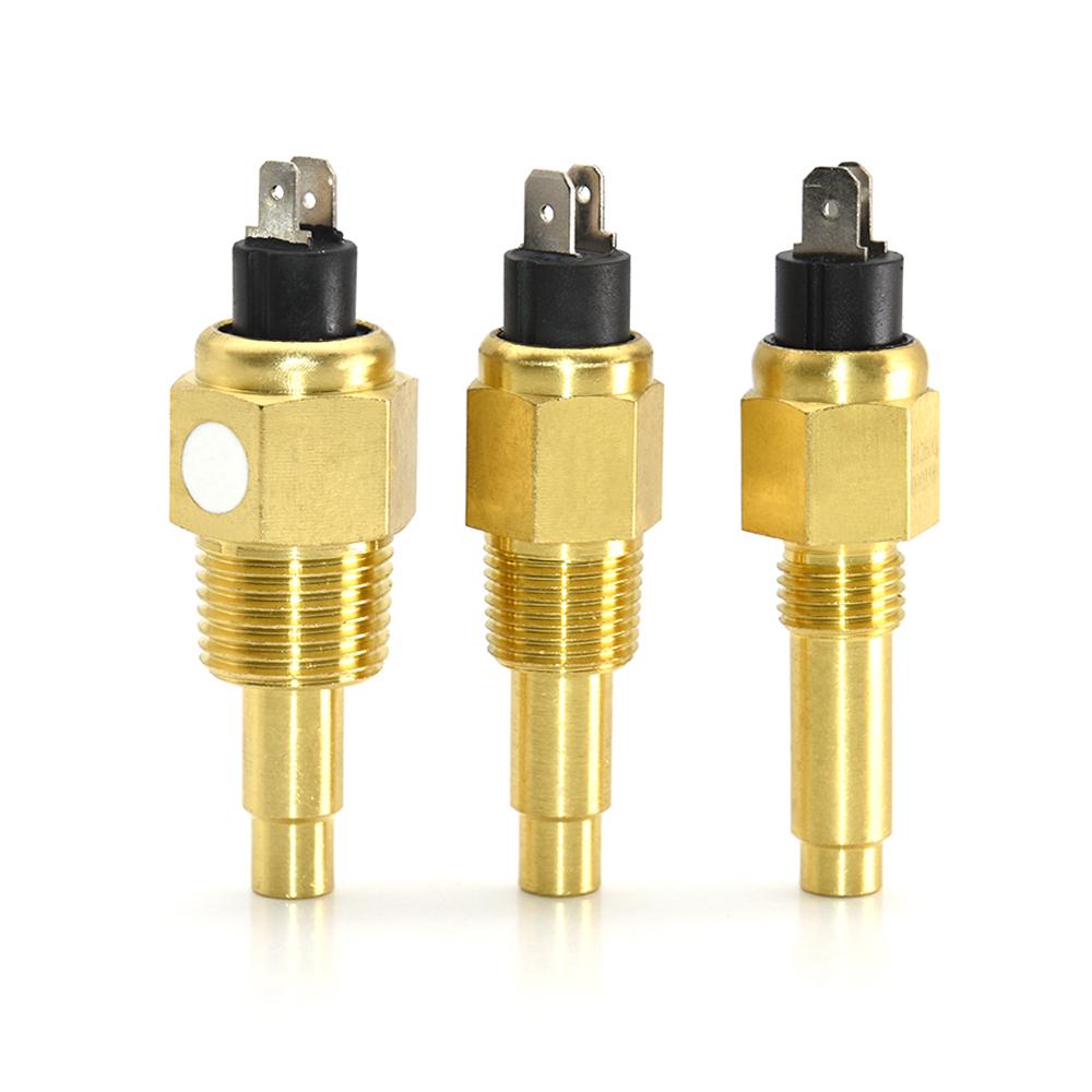 Water Temperature Sensor Universal 1/4NPT 3/8 NPT 1/2NPT Water Temp Sensor 14MM17MM 21MM Water Temp Sensor For Car Boat Marine Coolant Temperature 4