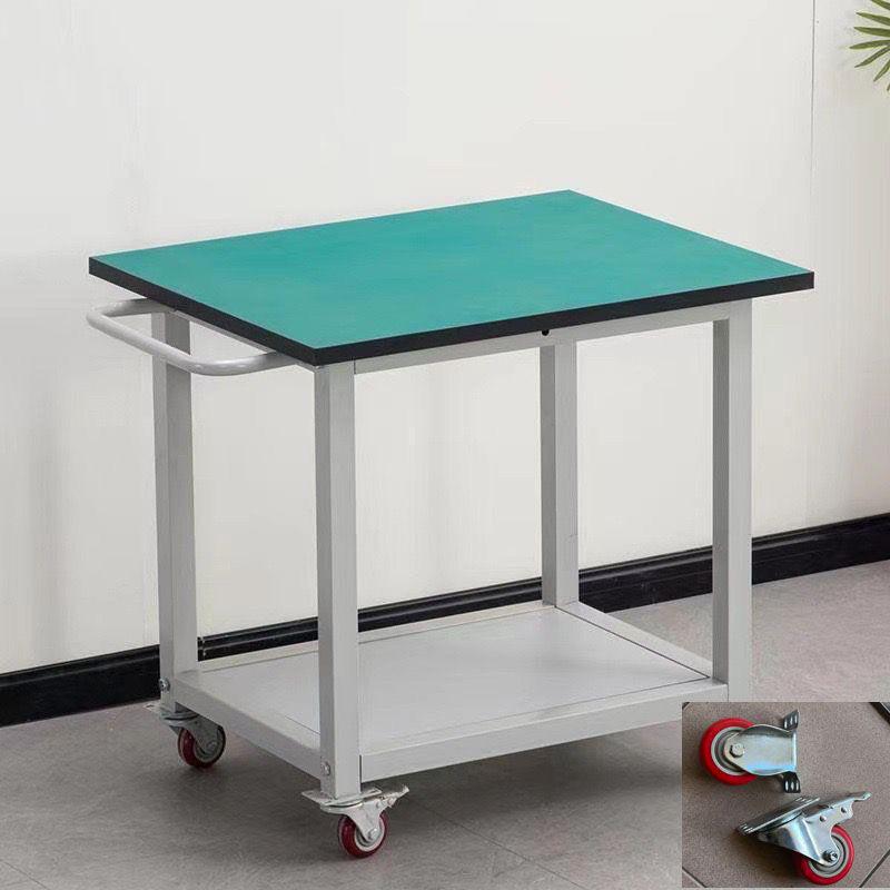 Mobile Anti-Static Workbench with Wheels | Workshop Trolley | Operating & Inspection Table | Packing Station