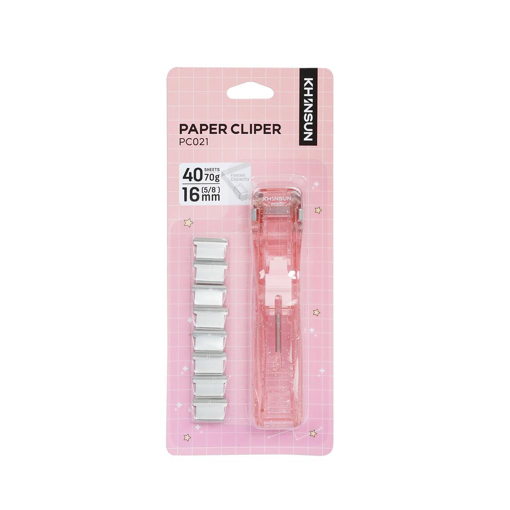 Paper Clipper Staplers Push Clamp File Documents Binding Tool Stapling Machine Paper Clips With Refills Office Supplies